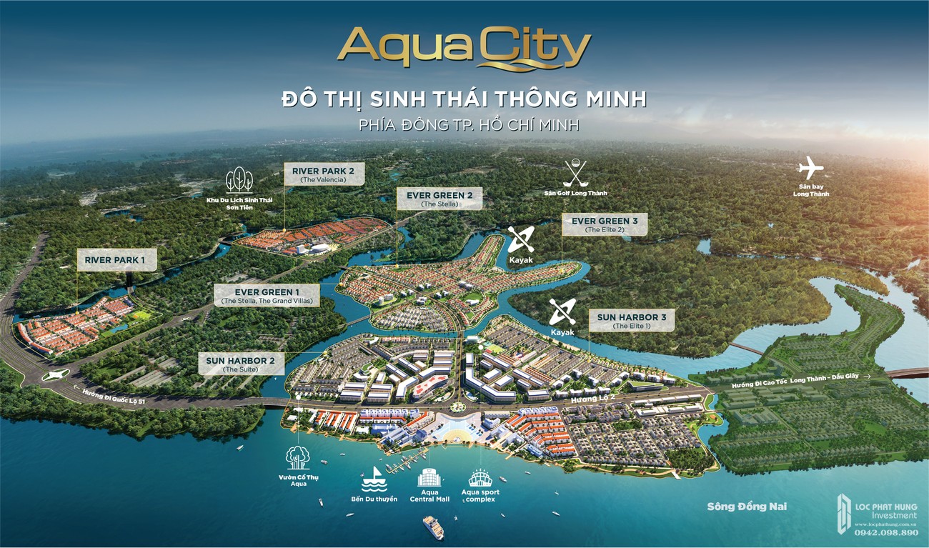 Dự án Phân khu River Park 2 Aqua City