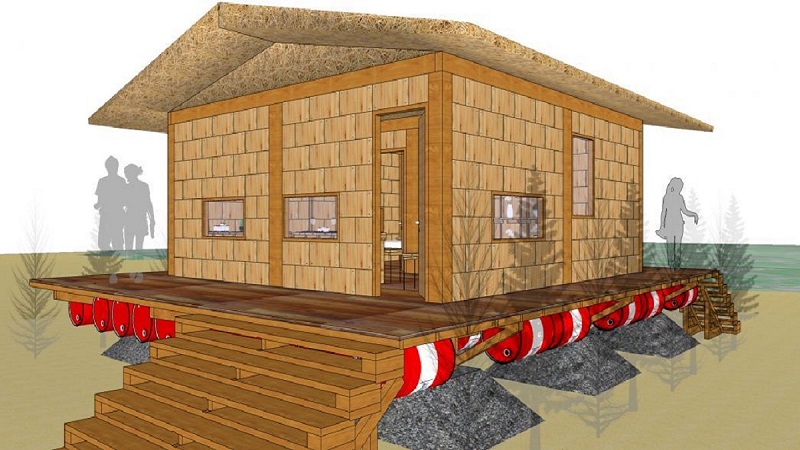 Mô hình nhà chống lũ - giải pháp xây dựng cho mùa mưa bão